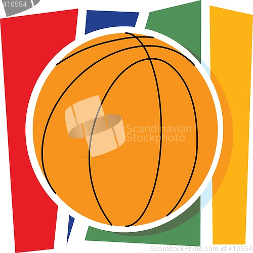 Image of Basketball Graphic