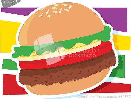 Image of Hamburger Graphic