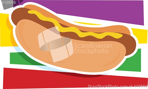 Image of Hot Dog Graphic