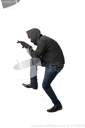 Image of Thief isolated on blank background