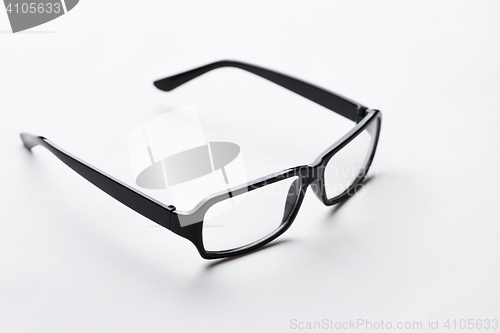 Image of Glasses in empty white background