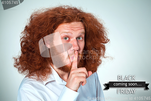 Image of Black Friday sale - holiday shopping concept