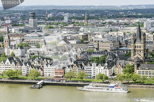 Image of Cityscape Cologne with Rhine