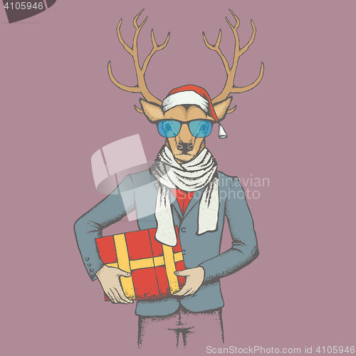 Image of Deer vector illustration