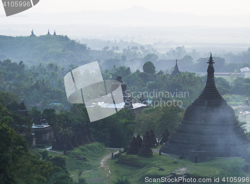 Image of Mrauk U in the Rakhine State, Myanmar