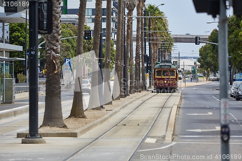 Image of Melbourne city tram