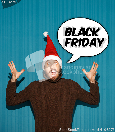 Image of Black Friday sale - holiday shopping concept
