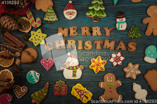 Image of Gingerbreads for new years and christmas