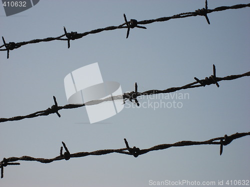 Image of Old barbwire