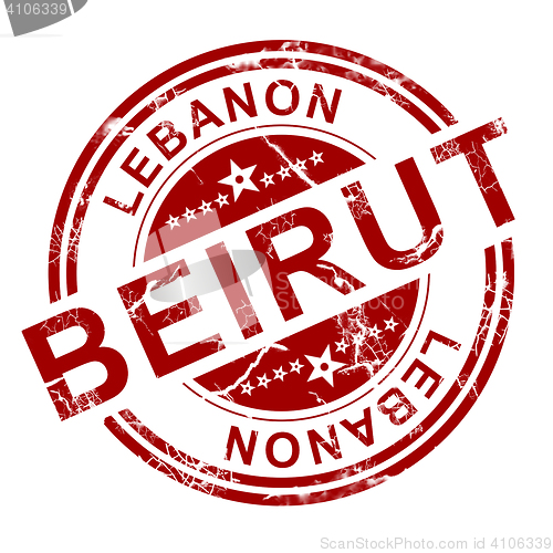 Image of Red Beirut stamp 