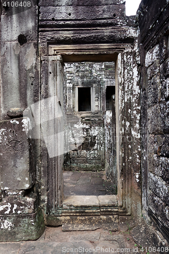 Image of Bayon Temple At Angkor Wat, Siem Reap