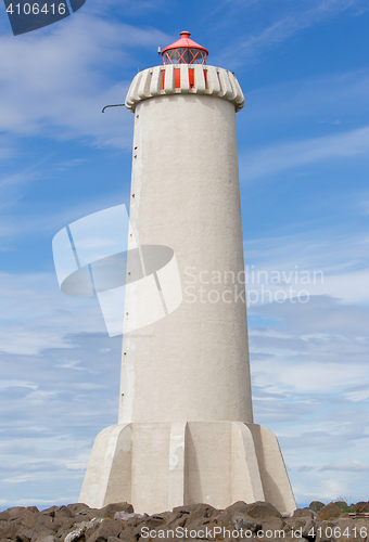 Image of Modern lighthouse at Akranes - Iceland