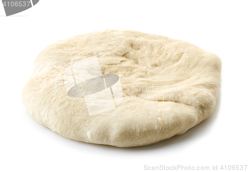 Image of fresh raw flat dough