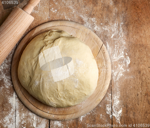 Image of fresh raw dough