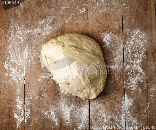 Image of fresh raw dough