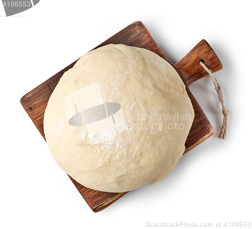 Image of fresh raw dough