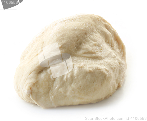 Image of piece of fresh raw dough