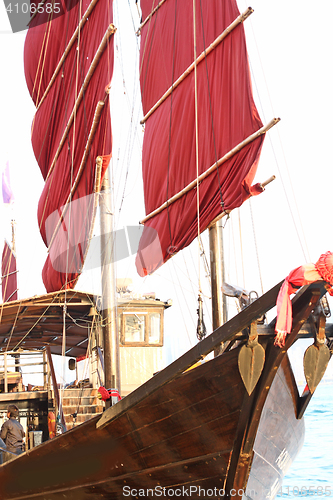 Image of junk boat