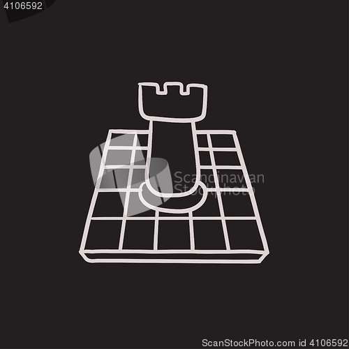 Image of Chess sketch icon.