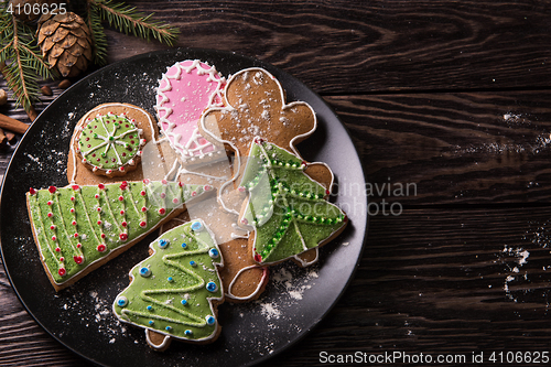 Image of New year homemade gingerbread