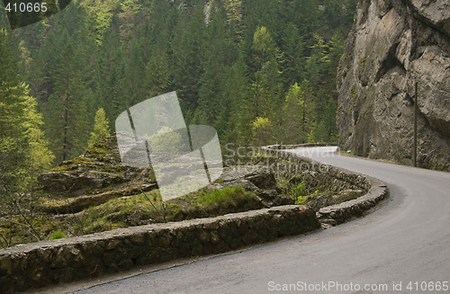 Image of Road in Bicaz canyon