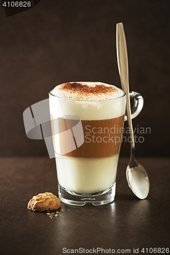 Image of Latte macchiato coffee 