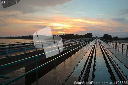 Image of Railroad Bridge Point of View