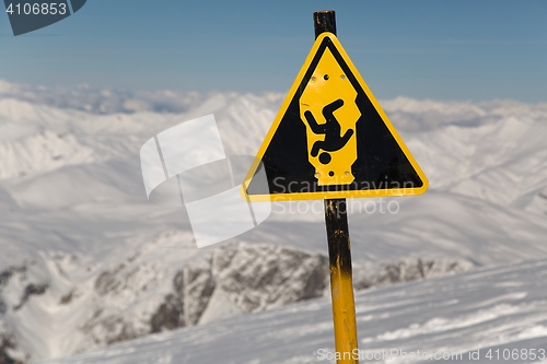 Image of Skiing slopes from the top