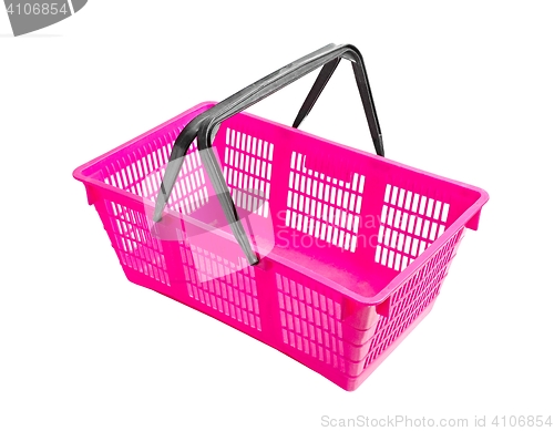 Image of Shopping basket on white