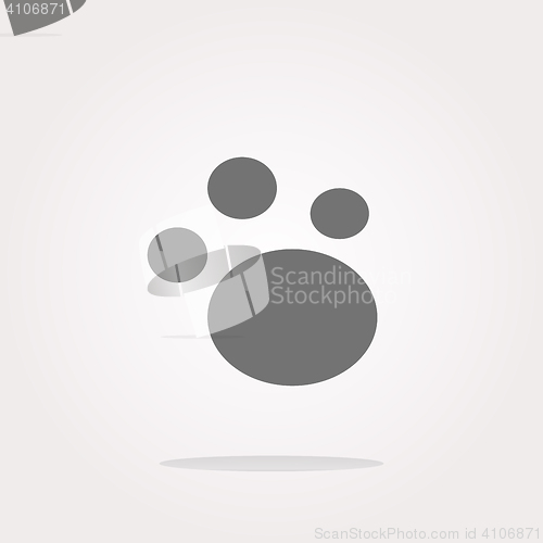 Image of footprint icon vector, footprint icon eps10, footprint icon picture, footprint icon flat, footprint icon, footprint web icon, footprint icon art, footprint icon drawing, footprint icon,