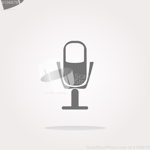 Image of microphone icon vector, microphone icon , microphone icon picture, microphone icon flat, microphone icon, microphone web icon, microphone icon art, microphone icon drawing, microphone icon