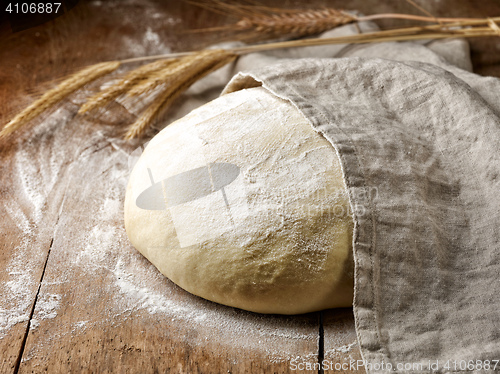 Image of fresh raw dough