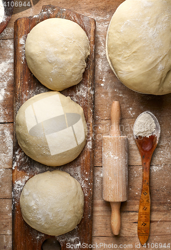 Image of fresh raw dough