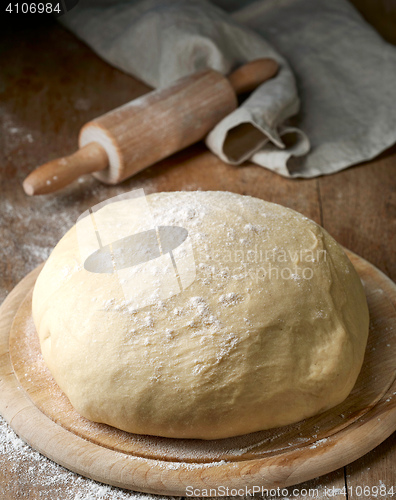 Image of fresh raw dough