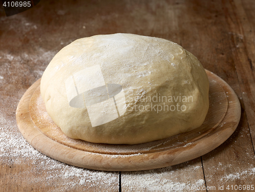 Image of fresh raw dough