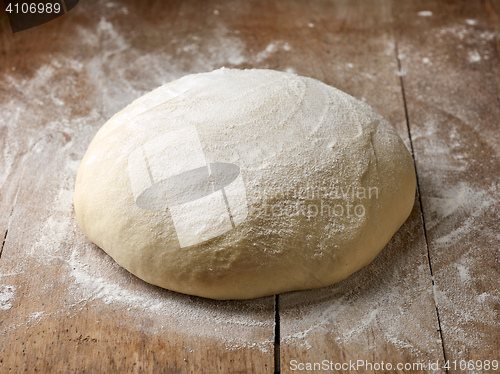 Image of fresh raw dough