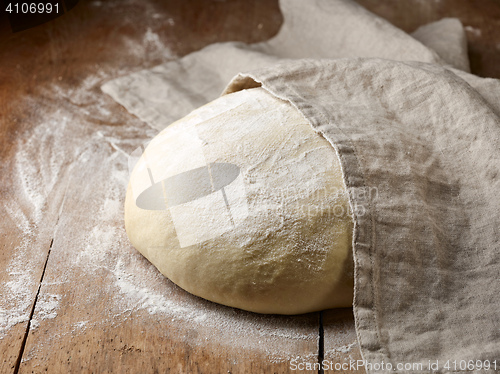 Image of fresh raw dough