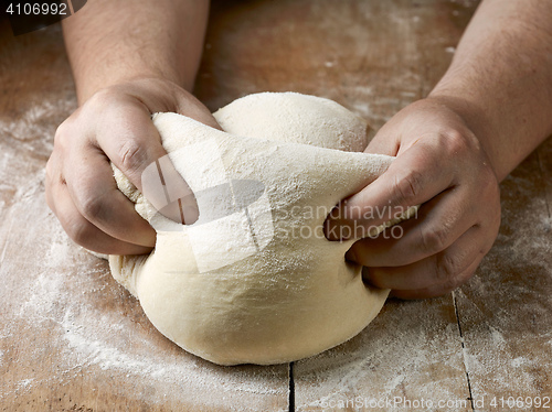 Image of fresh raw dough