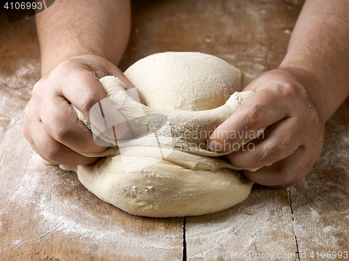 Image of fresh raw dough