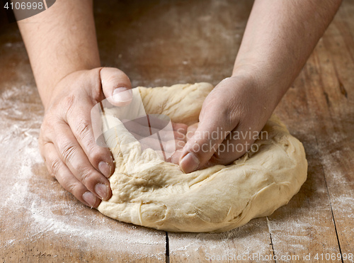 Image of fresh raw dough