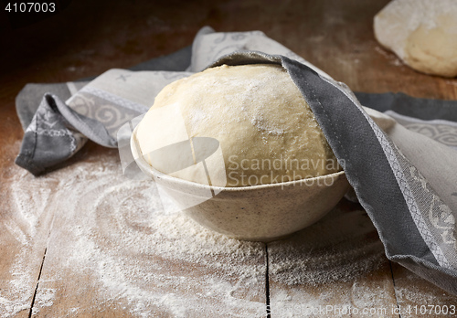 Image of fresh raw dough