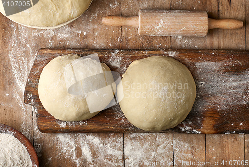 Image of fresh raw dough