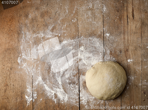 Image of fresh raw dough