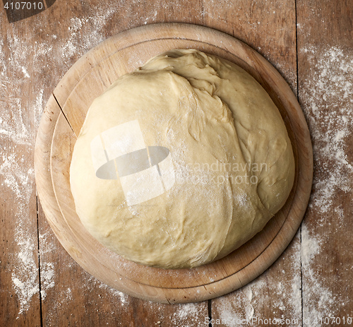Image of fresh raw dough