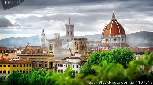 Image of Clouds over Florence