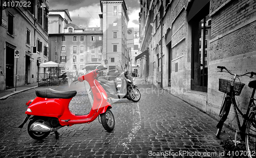 Image of Motorbike in Rome