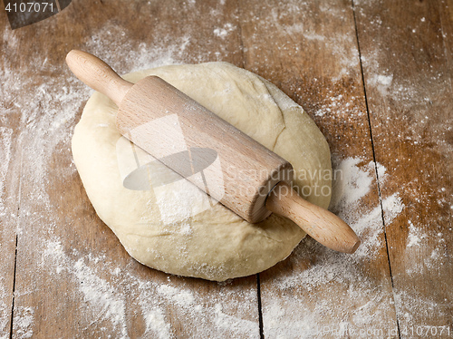 Image of fresh raw dough