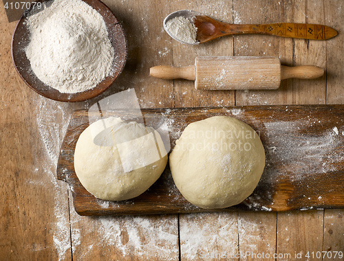 Image of fresh raw dough