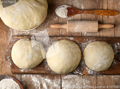 Image of fresh raw dough