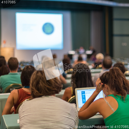 Image of Lecture at university.